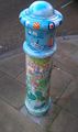 Bollard in the style of Regatta at Cowes and Landscape at Villerville by Raoul Dufy