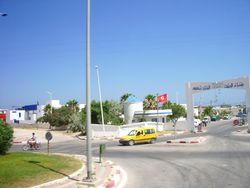 مدخل ميناء طبلبة.