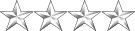 four silver stars