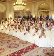 The 58th International Debutante Ball, 2012, at the Waldorf-Astoria Hotel in New York City