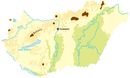 Overview of Hungary's topography