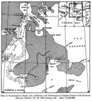 Capt. Capt. George Comer's 1913 map of Southampton.