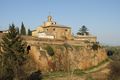 Panorama of the walls of Civita Castellana.