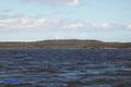 Knutsbodaberget in Lemland, with 4 wind power generators
