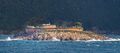 A fortified island in the Bay of Kotor.