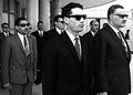 مغادرة معمر القذافي رئيس مجلس قيادة الثورة الليبية مطار الماظة، 4 ديسمبر 1969]