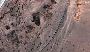صور ساتلية توضح المعسكرات الصينية على الحدود الهندية، يناير 2021.