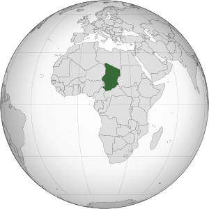 Location of تشاد