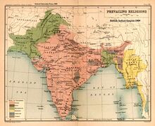India: the prevailing religions, 1909, Imperial Gazetteer of India.