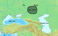 Early Yamnaya culture (3400 BC), according to Anthony (2007)