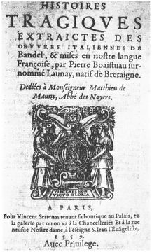 پيير بوايستواو التواريخ المأسوية