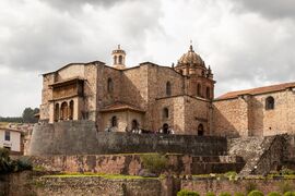 The Convent of Santo Domingo, built on the Coricancha temple.
