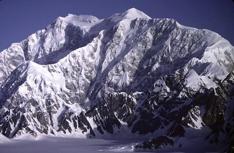 The summit of Mount Logan is the highest point of Canada.