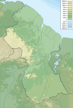 نهر ديميرارا is located in گويانا