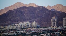 Eilat Blick von der Promenade in die Outskirts 09.JPG