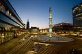 Modern construction at Sergels Torg