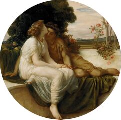 Acme and Septimius, 1868ح. 1868, by Frederic Leighton, 1st Baron Leighton