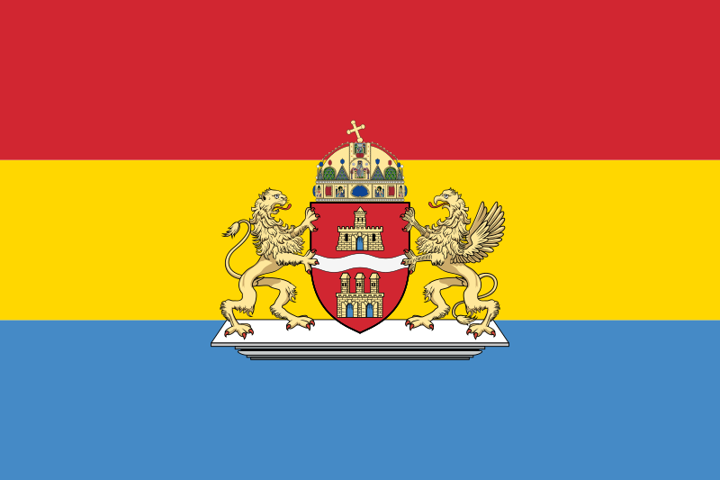 ملف:Flag of Budapest (1990-2011).svg