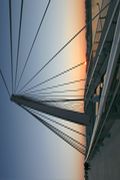 Bridge Passerelle over the Rhine