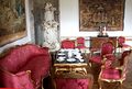 Fertöd- château Esterhaza, the red salon.JPG