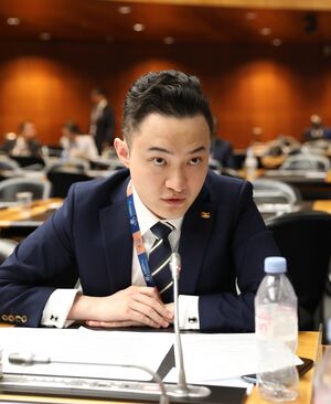Head of the Grenadian Delegation to the 12th World Trade Organization Ministerial Conference Justin Sun.jpg