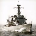HNLMS Van Speijk, a Dutch Karel Doorman-class frigate