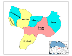 أقضية محافظة أماسيا