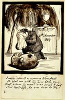 Death of a Wombat (1869), depicting Top