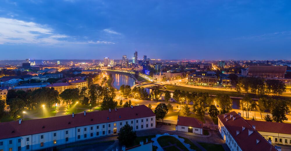 Vilnius Modern Skyline At Dusk, Lithuania - Diliff.jpg