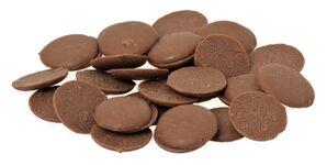 A collection of Cadbury Dairy Milk Buttons