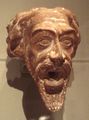 Parthian waterspout with face of Iranian man, 1-2nd century CE.