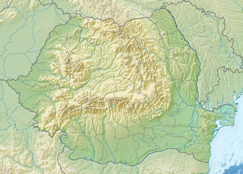 ملف:Relief Map of Romania.png