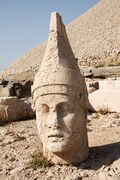 West Terrace: Head of Apollo/Mithra/Helios/Hermes
