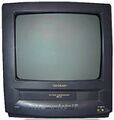 Sharp TV/VCR combo