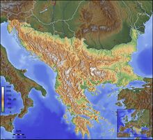 معركة قوصوه is located in Balkans