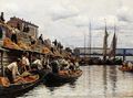 Sand miners, Alexander Gierymski