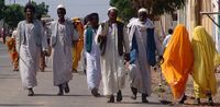 رجال من إرتريا في زيهم التقليدي.