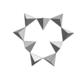Cyclosilicate, [Si9O27] – 9-membered ring, eudialyte