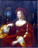 Portrait of Doña Isabel de Requesens (with the possible intervention of Raphael)