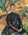 Madame Cezanne in the Greenhouse, 1891-1892, Metropolitan Museum of Art