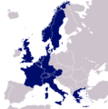 1969 (12 members): Spain leaves (1989 borders)