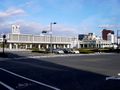 1955: Hiroshima Peace Memorial Museum at the Peace Memorial Park of Hiroshima.