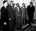 حفل افطار لمعمر القذافي رئيس مجلس قيادة الثورة الليبي، 1 ديسمبر 1969