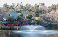 One of many Saraswati (Benzaiten) temples in Japan