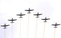 Brazilian Air Force Smoke squadron in the city of Avaré.