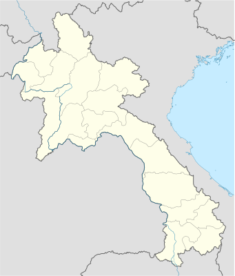Location map Laos