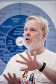 Michael ”Monty” Widenius at MariaDB’s Developers Unconference 2019 in New York City 03.jpg