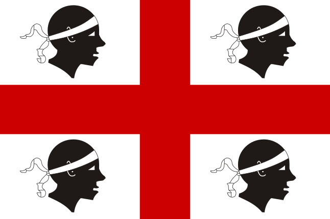 ملف:Flag of Sardinia.svg