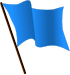 Blue flag