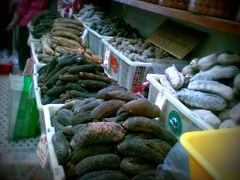 "Teripang" on a market in Asia.